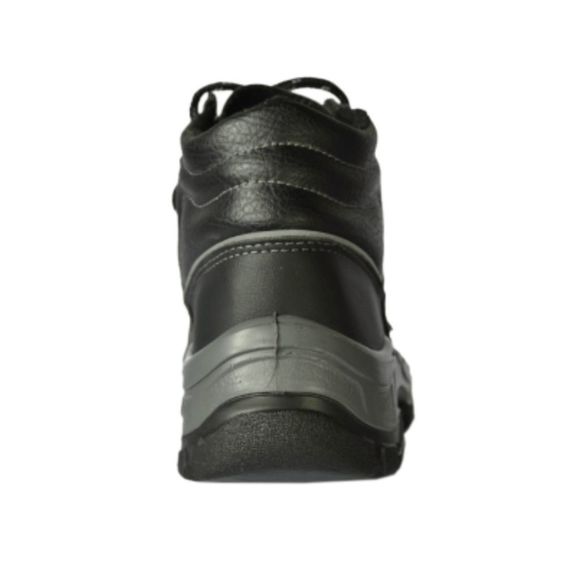 NEW MENS SAFETY WORK BOOTS- IMPACT & SLIP RESISTANT, WATERPROOF | BLACK SIZE 9.5 - Picture 7 of 9